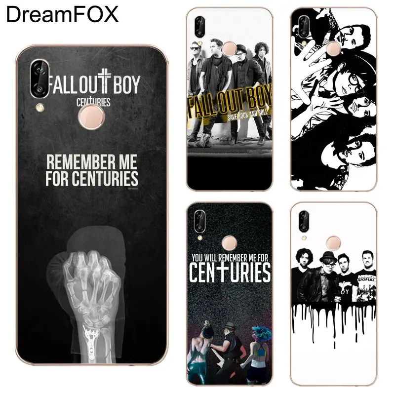 DREAMFOX K085 fall out boy Soft TPU Silicone Case Cover For Huawei Honor 6A 6C 7X 9 10 P20 Lite Pro P Smart |