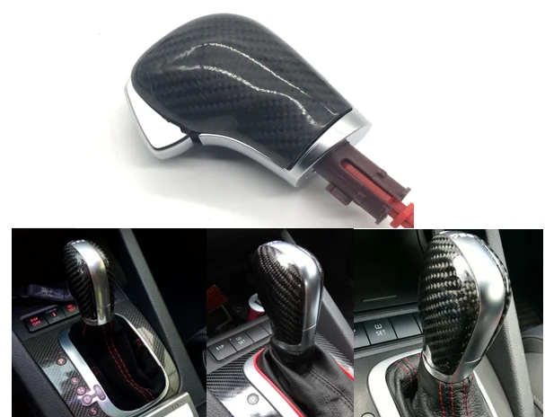 DSG ручка переключения передач из углеродного волокна для V W passat CC Golf 6 G T I Jetta MK6 GLI Scirocco