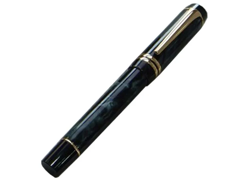 Blue black marble Авторучка М перо или Гелевая Ручка-роллер роскошный Янтарный стиль 3 цвета на выбор Kaigelu 316 - Цвет: Blue black marble