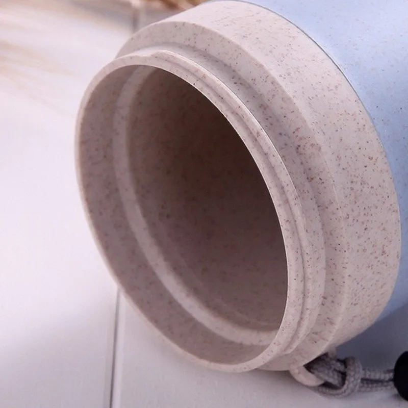 Dozzlor пшеничная соломенная бутылка Изолированная двухслойная Спортивная для воды