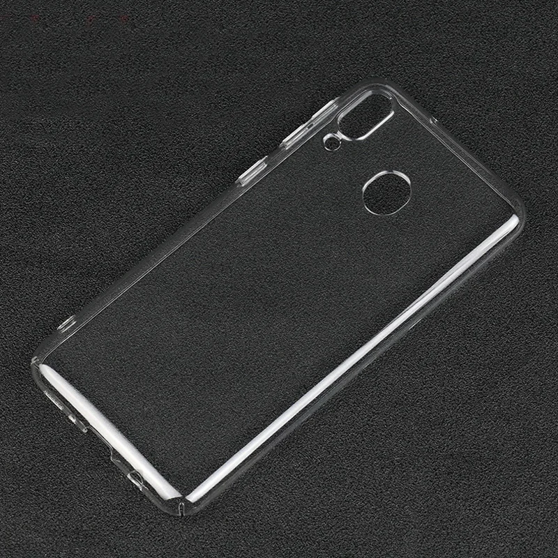 100 шт./лот. Прозрачный прозрачный тонкий жесткий защитный чехол для Samsung Galaxy M10/M20