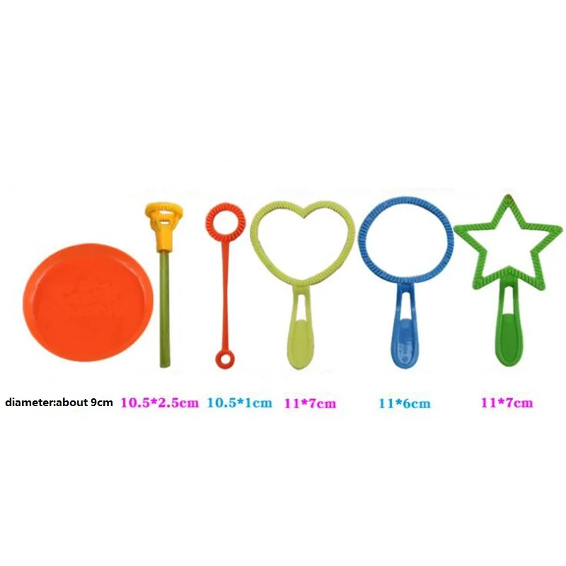 

24set /lot Magic Bubble Ring Bubble Show Props Without Bubble Water Bubble Maker Wand Rings Toy Birthday Party Favor