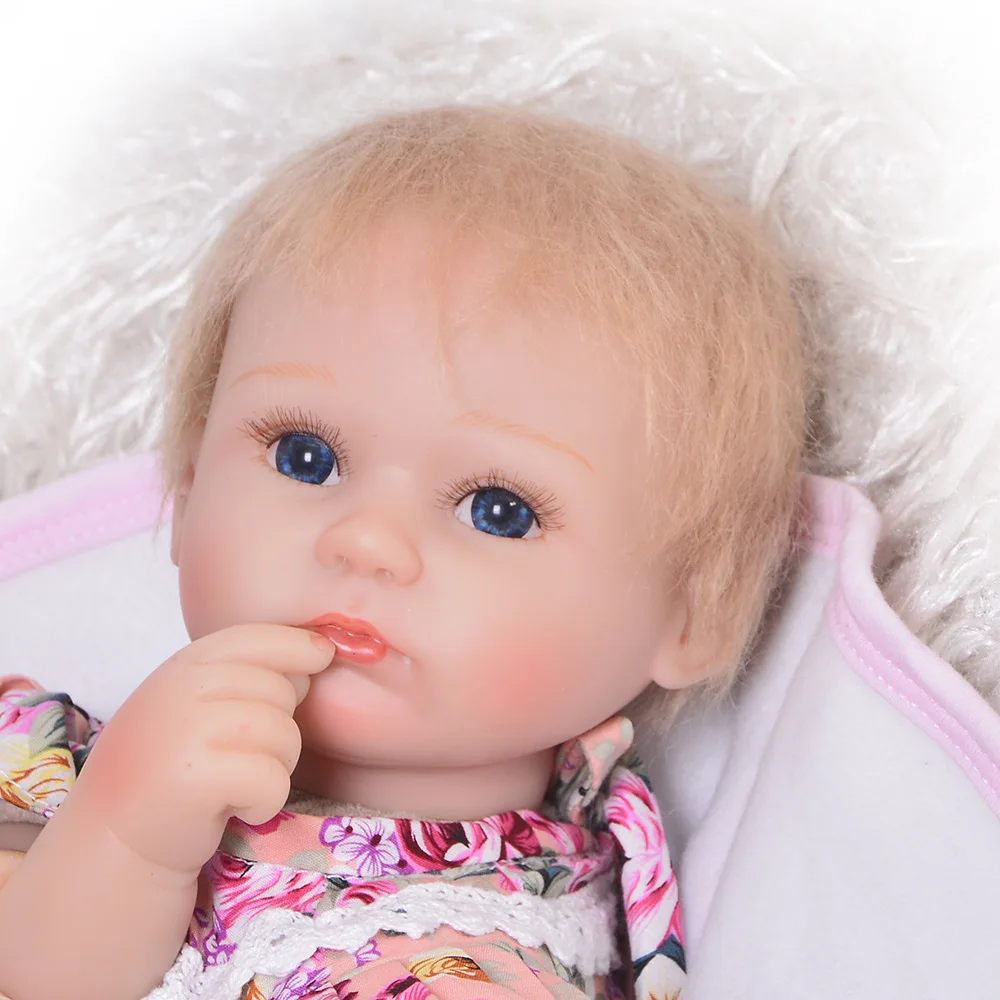 Силикона Reborn Baby Doll Дети Playmate подарок для девочек 43 см Alive мягкие игрушки Bebes Brinquedo