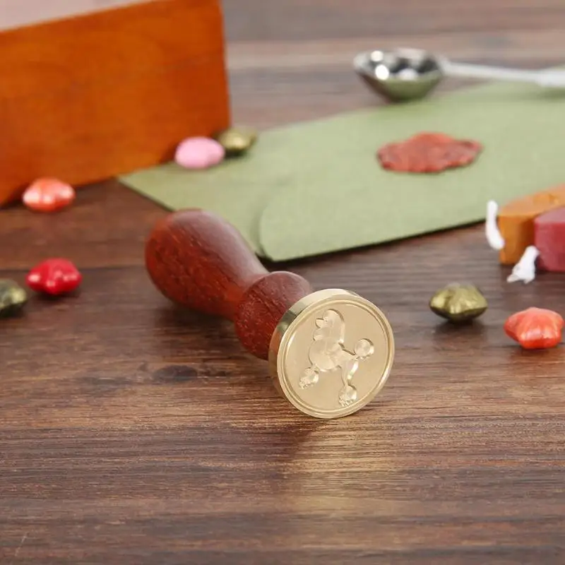 Животный восковый узор печать штемпели для пригласительных карточек