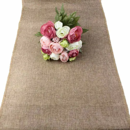 2019 Home Textile Rectangle Burlap Tablecloth Table Cover For Wedding Party Decoration Imitated Linen Runner European US | Дом и сад