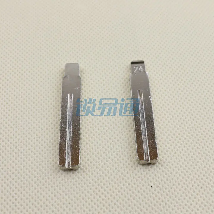 Дешевый Автомобильный ключ для Volvo полотно дистанционного ключа 24 # с лучшей