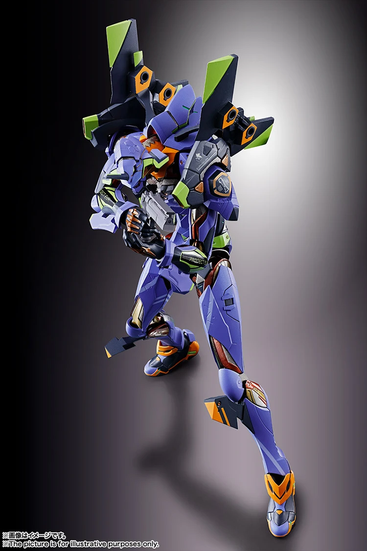 CMT ориджанл бандаи тамаши Наций металлическая сборка Evangelion первая единица аниме металлические строительные игрушки фигурка