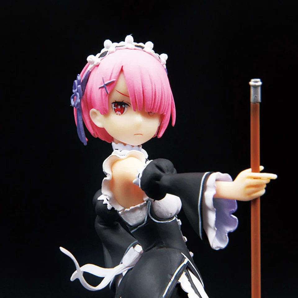 Фигурка Tronzo из аниме Re:Life in a другой мир ПВХ Модель игрушек Re Zero Ram девушка