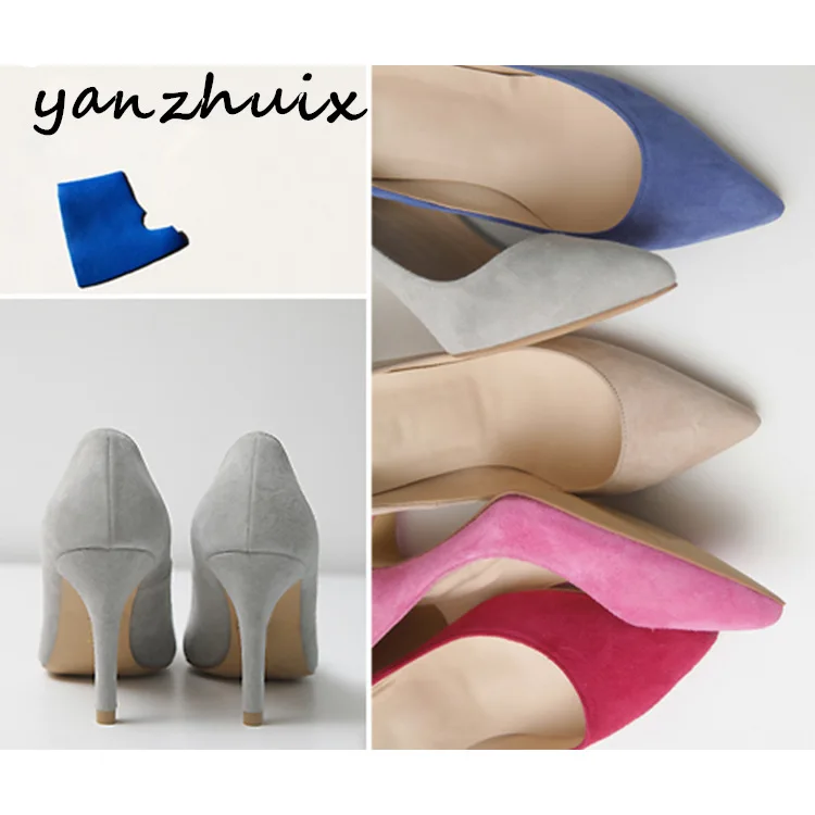 Туфли-лодочки Новинка 2018 года изящные туфли на высоком каблуке с острым носком