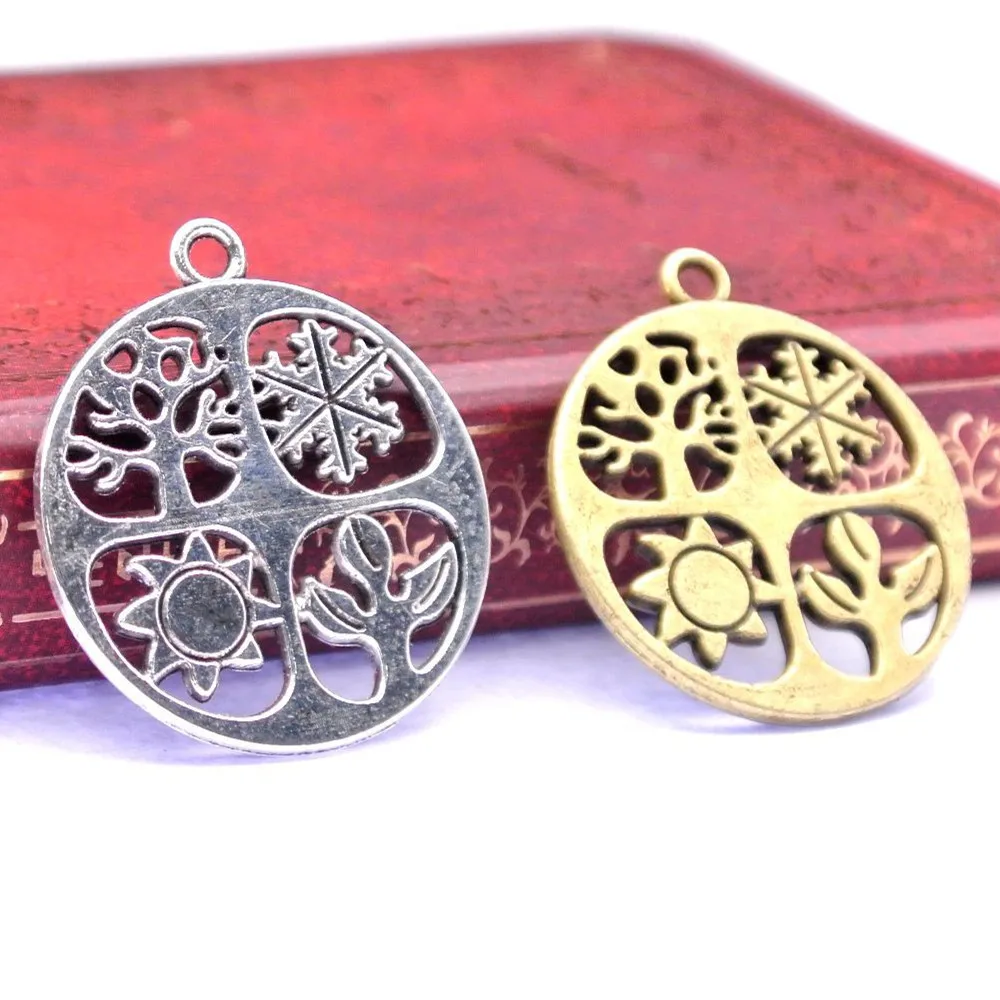 Подвески Nostalgia Античный цинковый сплав 10 шт