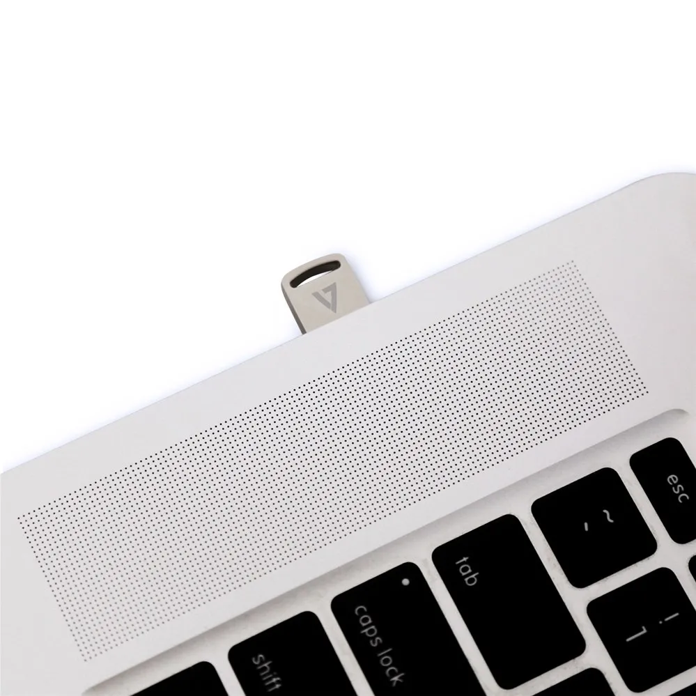 V7 128 ГБ Nano USB 3 1 флешка 0 (3 Gen 1) Тип usb разъем 100 МБ/с. монолитным серебро|USB