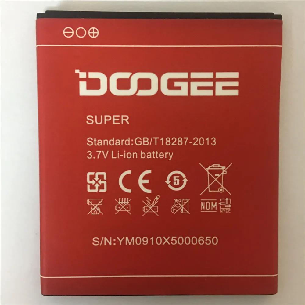 Оригинальный аккумулятор 3100 мАч для аккумулятора Doogee X5 PRO X5S Batterie Bateria | Мобильные