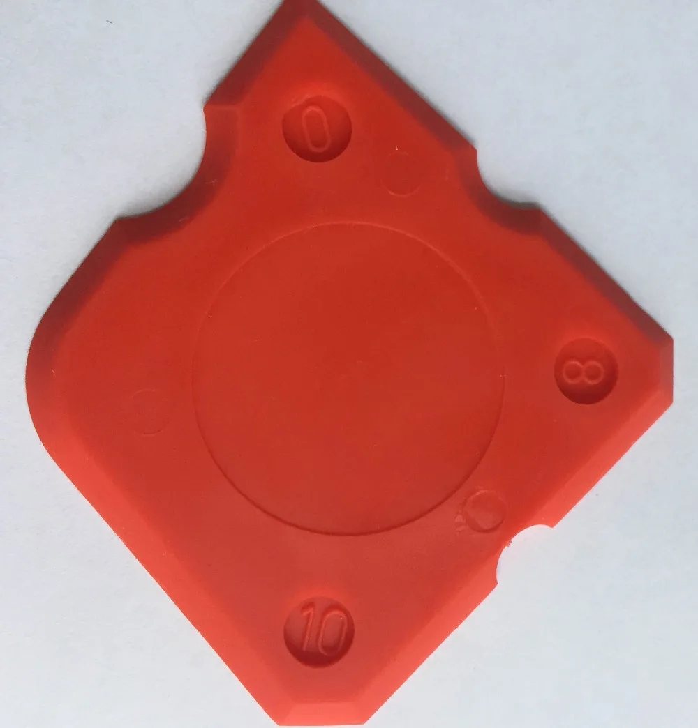 10 комплектов (40 шт.) на заказ простая работа красный цвет Профессиональный