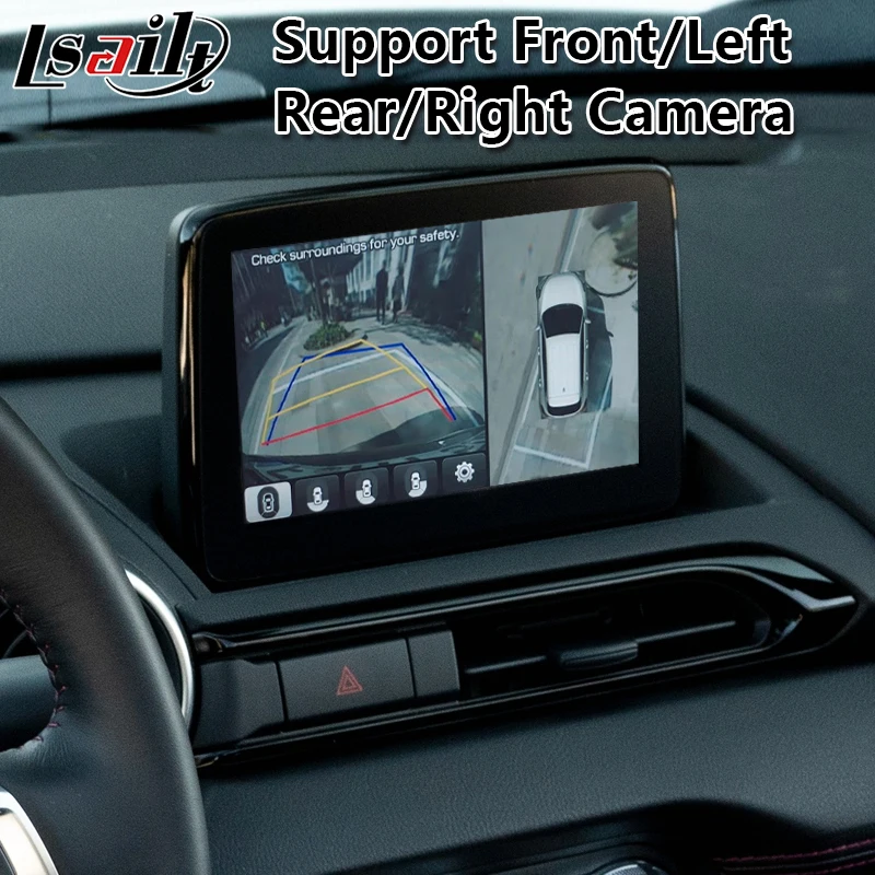Lsailt Android автомобильный видео Интерфейс для Mazda MX 5 MZD Системы 2014 2020 модель