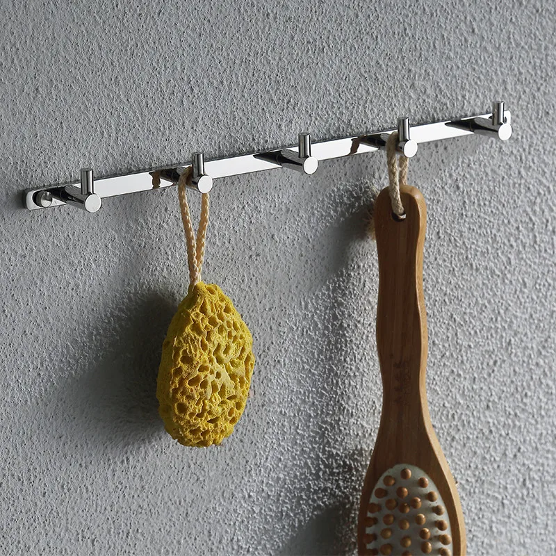 Крючок до волны 304 нержавеющая сталь вешалка для одежды Ванная комната подвесной