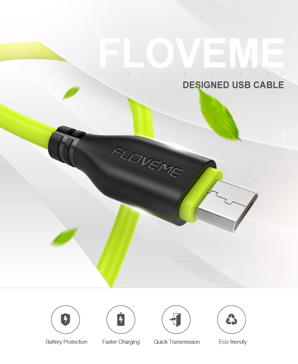 FLOVEME 5 V/2.2A Micro USB кабель для Xiaomi Redmi Note 4 4X5 плюс мобильный телефон USB кабель для samsung Galaxy S7 S6 заряда Кабо