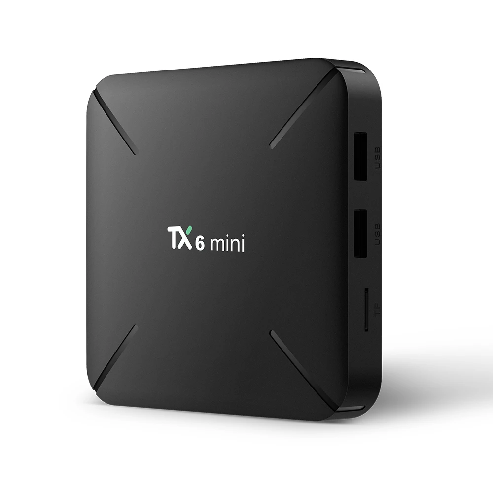 TX6 мини 4K ТВ коробка Android 9,0 2 Гб 16 Гб Allwinner H6 четырехъядерный USB3.0 2,4G Wifi проигрыватель Google PK TX3 X96