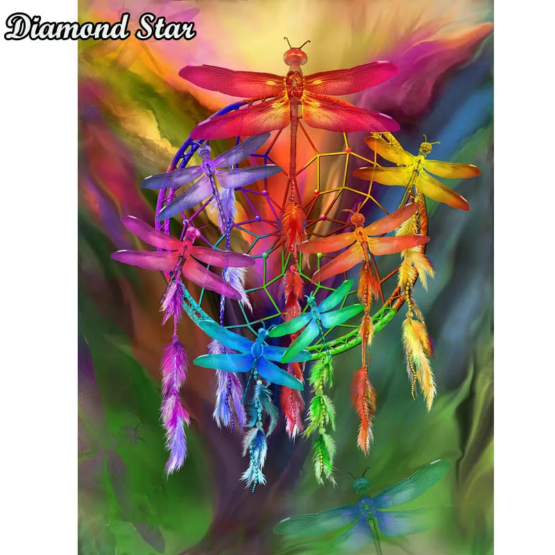 

Full Square Drill 5D DIY Diamond Painting Dream butterfly handmade 3D Embroidery arts Cross Stitch Mosaic Decor gift