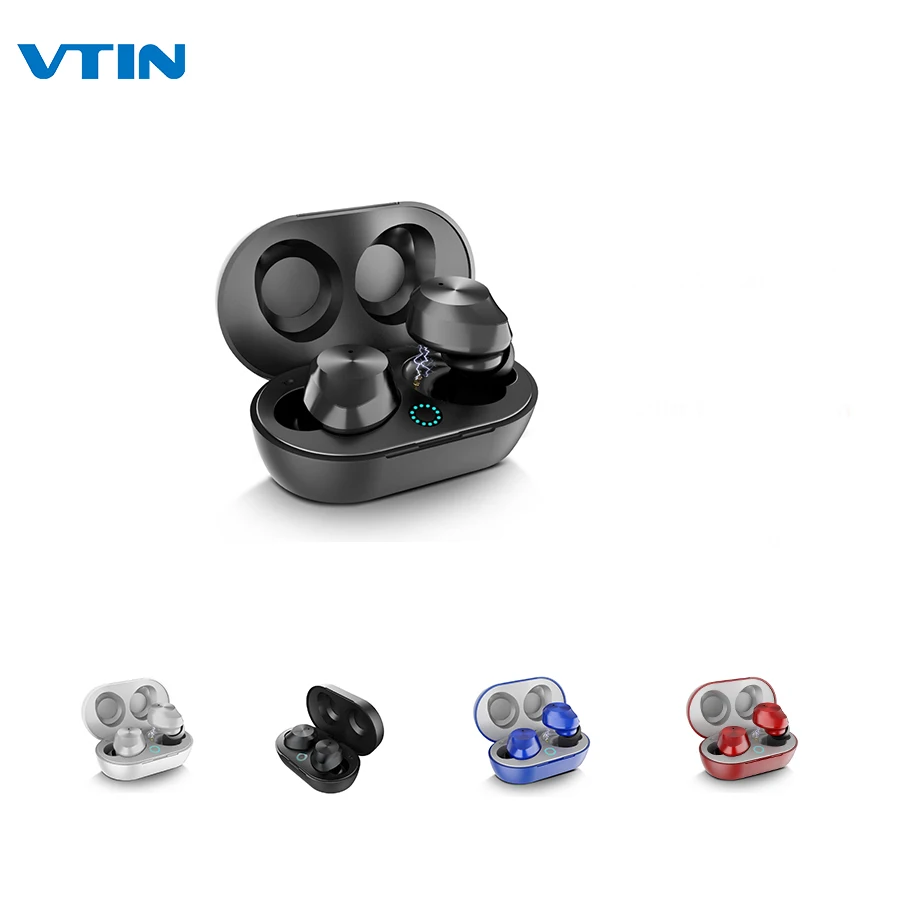 VTIN мини TWS-9 беспроводной Bluetooth 5 0 наушники IPX5 Водонепроницаемый 4H Playtime