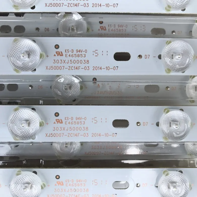 Новая светодиодная подсветка 47 см для changhong tv V500BK2-XLS1 srtip XJ50D07-ZC14F-03 303XJ500038 | Лампы и