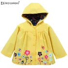 Весенняя ветровка, детская одежда, ветровка с капюшоном для девочек, куртки для девочек, водонепроницаемый дождевик, верхняя одежда, детская одежда