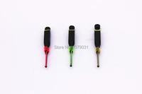 free shiping replacement bow sight optic pin 0 029 fiber 316 slotted 3pcsset yellow green red tricolor archery accessories