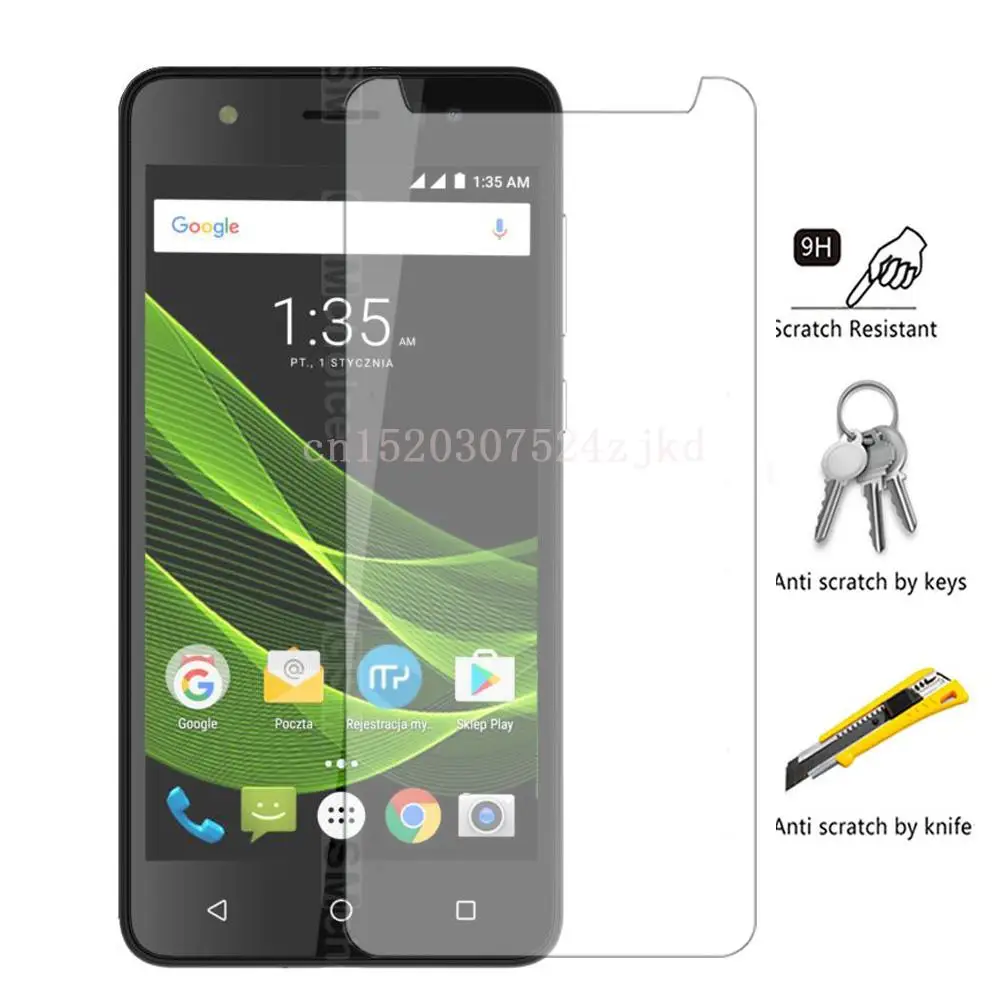 Защитная пленка для телефона MYPHONE Pocket 2 Q-Smart lll Plus prime phone из закаленного стекла