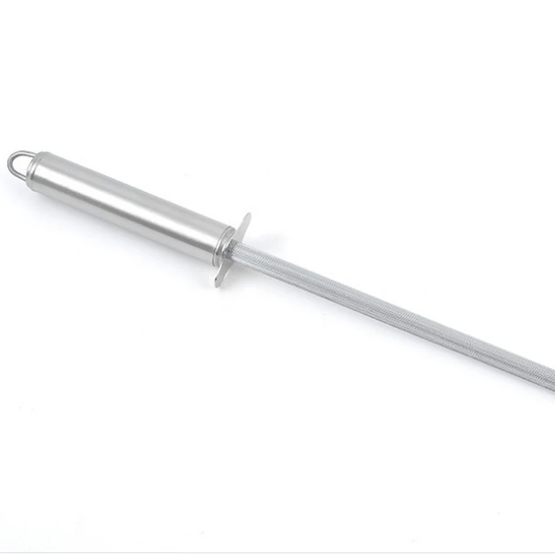 

Kitchen Knife Sharpener Sharpening With Diamond Steel TAIDEA Knife Sharpener Bar 600# Grit 9" knife sharpening steel