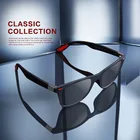 Солнцезащитные очки поляризационные для мужчин и женщин UV-400, спортивные, для вождения, квадратные, в классическом ретро-стиле, брендовые дизайнерские, 2020