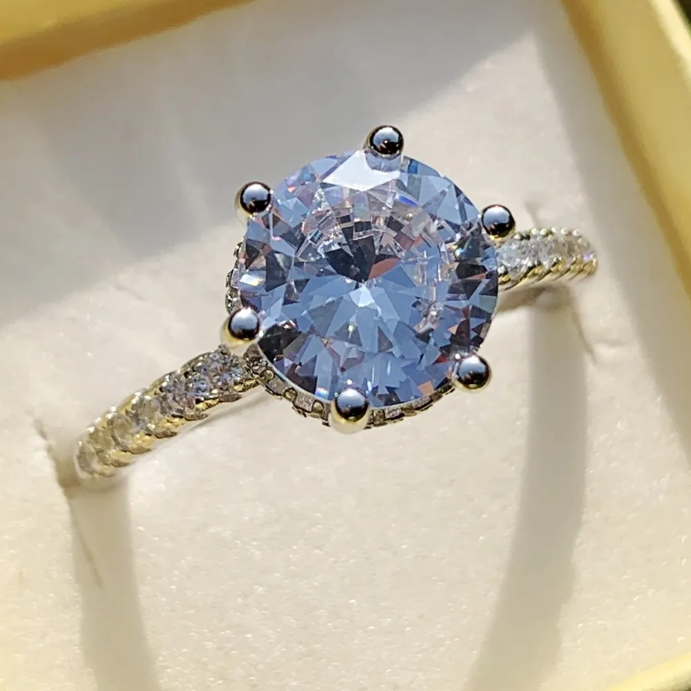 Choucong Новое поступление роскошные ювелирные изделия из стерлингового серебра 925