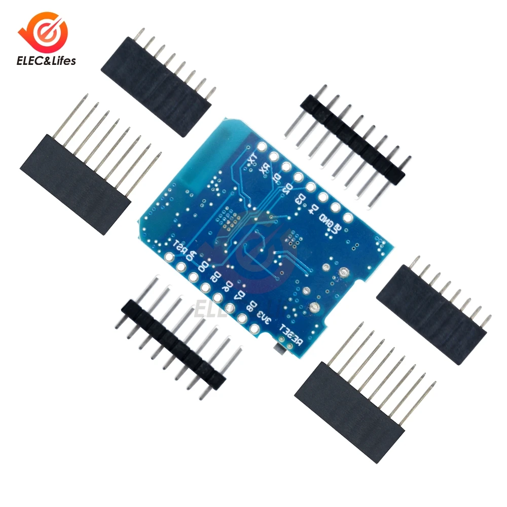 Беспроводная макетная плата WEMOS D1 Mini Pro ESP8266 CP2104 с поддержкой Wi Fi 16 Мб антенны