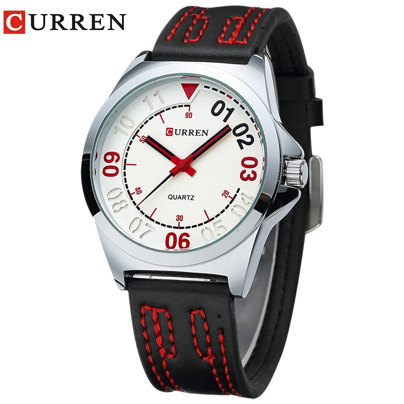 Мужские кварцевые часы повседневные CURREN мужские наручные relogio masculino 8153