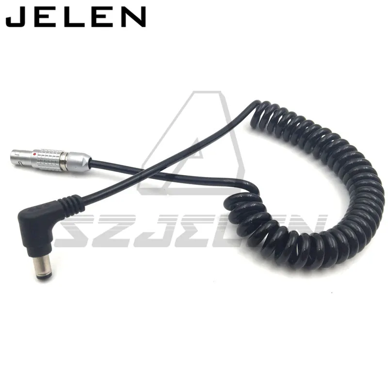 Разъем 0b 2pin 12V питание под прямым углом DC 5 5x2 мм кабель для DSLR Rig power V Mount Anton питания