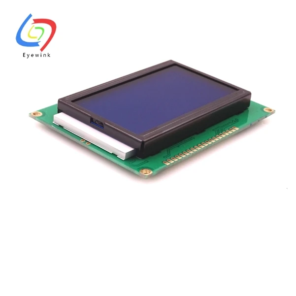 EYEWINK 10 шт lcd 12864 128x64 точек Графический синий цвет ЖК-дисплей 5,0 в lcd 12864