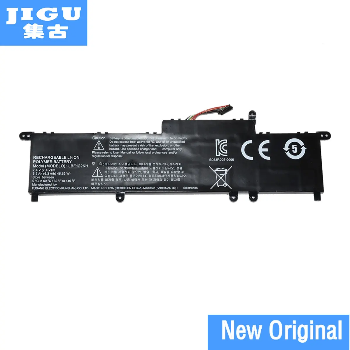 Оригинальный аккумулятор JIGU LBF122KH для ноутбука 7 4 В Втч LG P210 P220 P330|Аккумуляторы