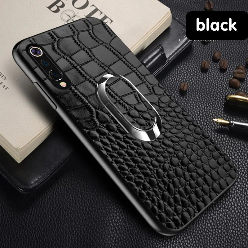 Magnetic bracket Деловой многофункциональный кожаный чехол для xiaomi mi 9 Автомобильный кронштейн чехол для телефона для xiaomi redmi note 7 ударопрочный чехол - Цвет: Magnetic bracket
