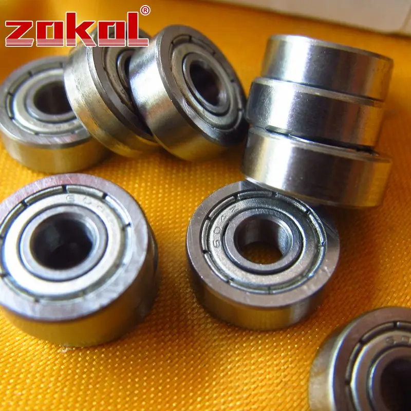 ZOKOL 604 ZZ подшипник 604ZZ 604zz миниатюрный радиальный шарикоподшипник 4*12*4 мм|bearing