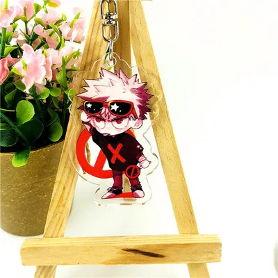p13 My Hero Academia Double Sided Clear Keychain Boku no Hero Academia Key Chain Hot Sale Anime Key Ring CE0511/5 - Цвет: p13