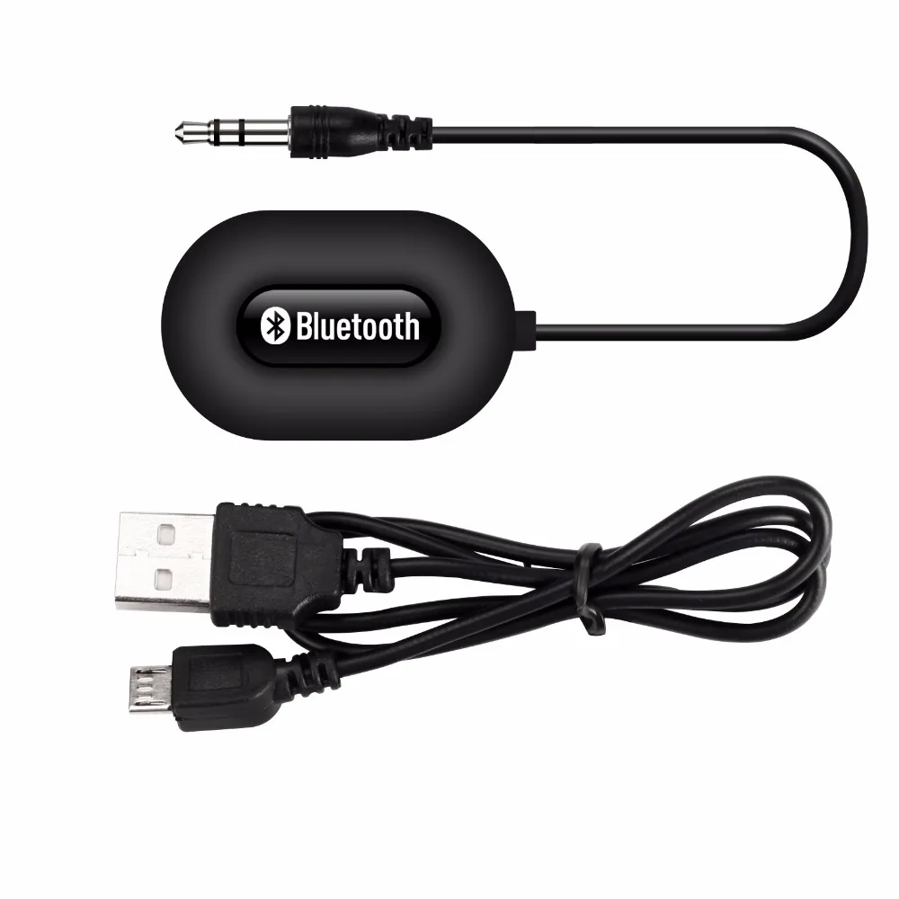 Автомобильный мини адаптер с разъемом 3 5 мм A2DP беспроводной Bluetooth комплект