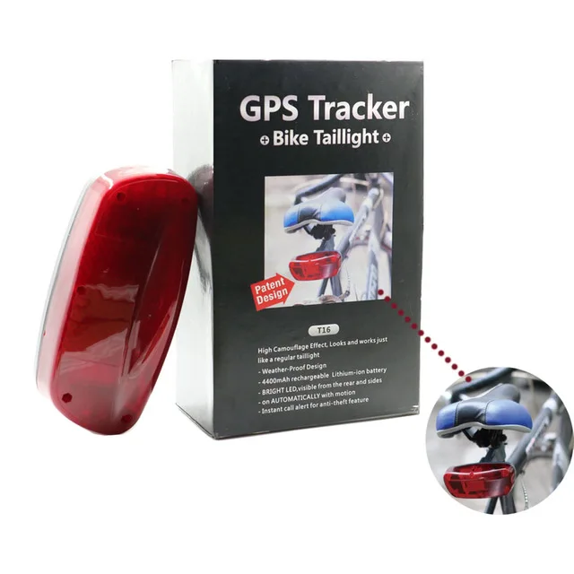 Скрытый GPS для езды на велосипеде gps трекер велосипеда T16 gsm сигнализация