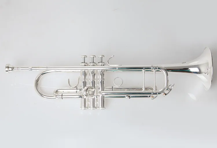 BULUKETrumpet оригинальные посеребренные плоские Bb профессиональные зеркальные
