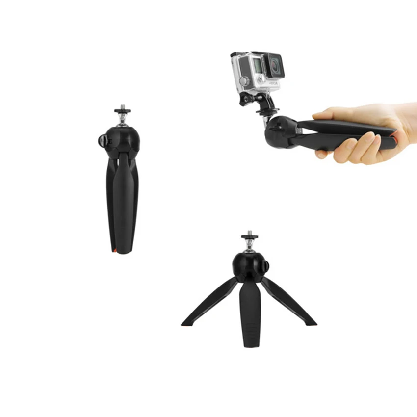 Селфи палка 3 в 1 из алюминиевого сплава с Bluetooth мини штатив для камер Gopro