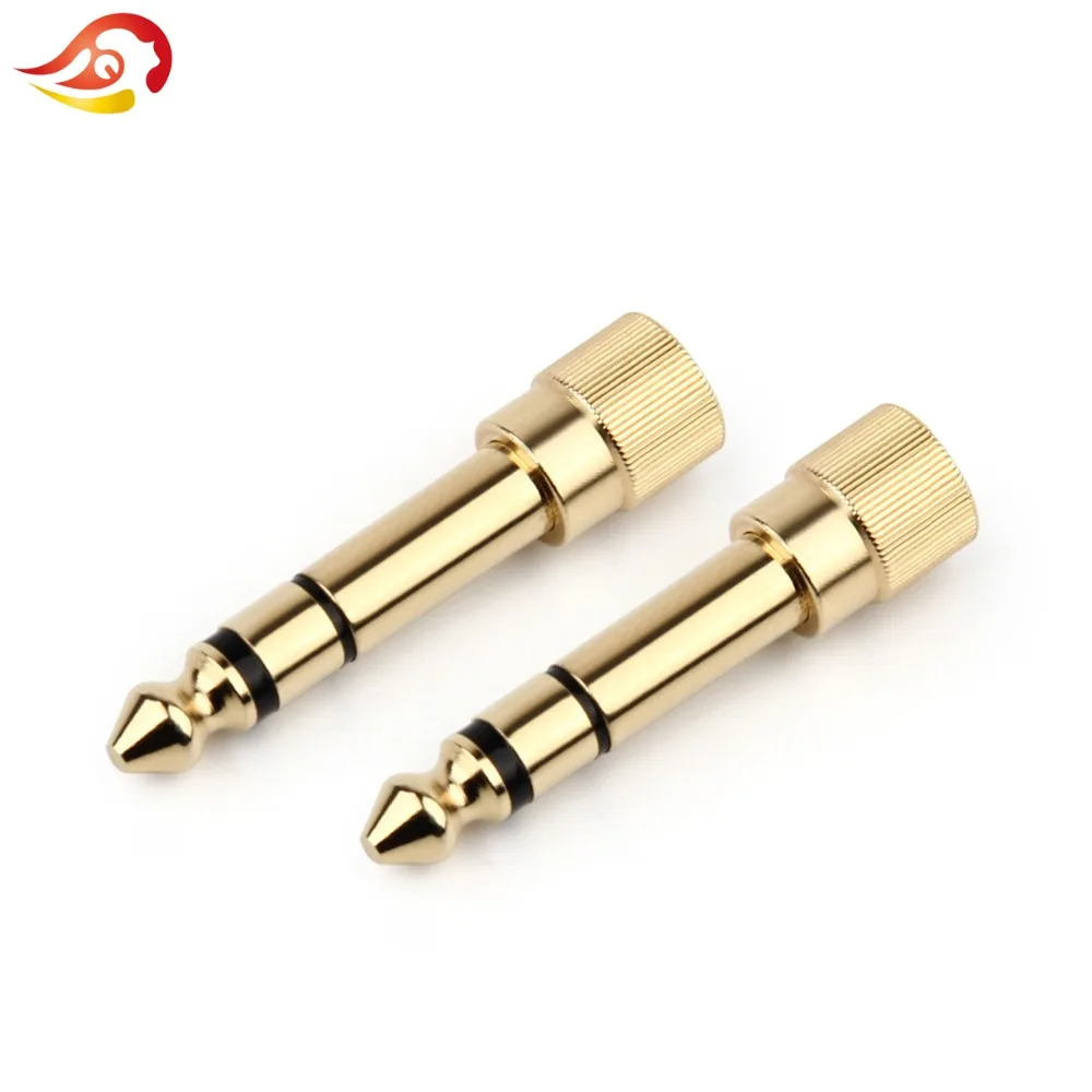 QYFANG 3 5 мм 1/8 &quotПапа до 6 35 1/4&quot Мама аудио адаптер Джек стерео наушники микрофон