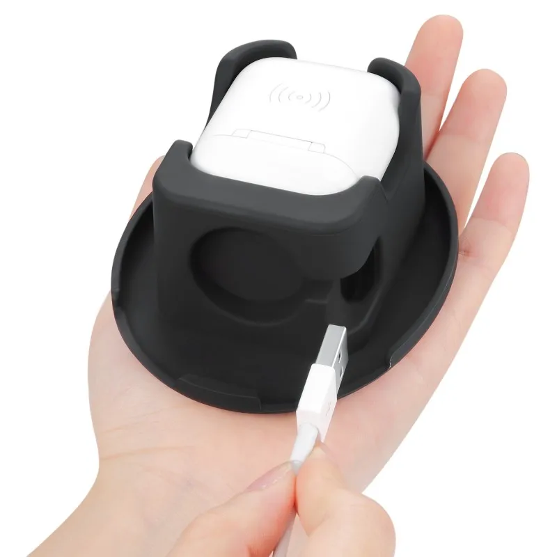 Чехол для Apple Watch/Airpods защитный противоударный чехол переноски часов/наушников с