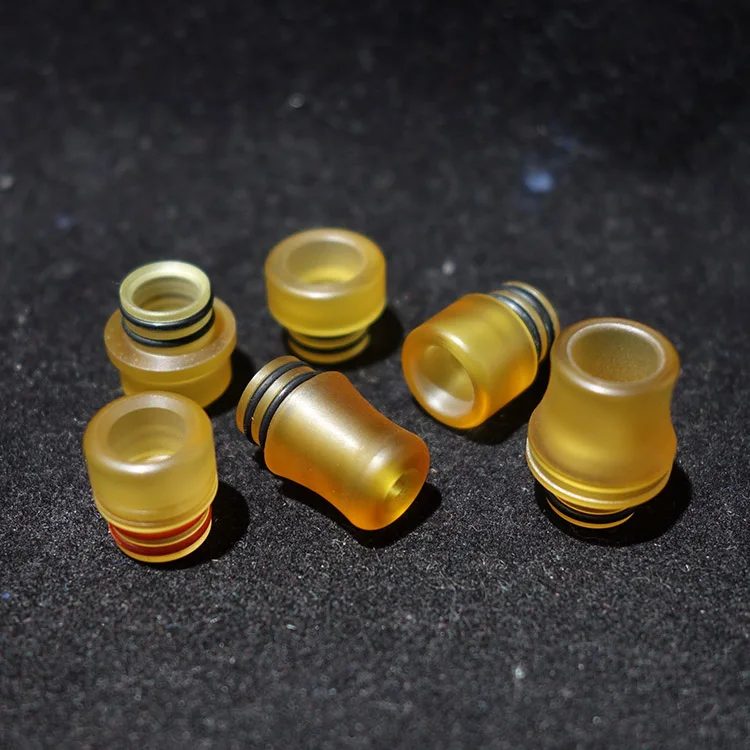 Капельный наконечник mtl 510 1 шт. для вейпа mini yellow PEI ultem насадки атомайзера thread RTA RDA
