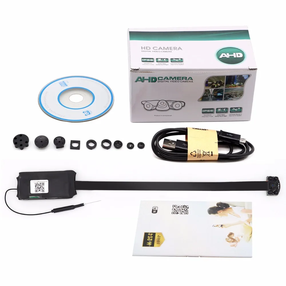 Портативный HD 1080P DIY WiFi IP мини камера P2P беспроводная микро веб видеокамера