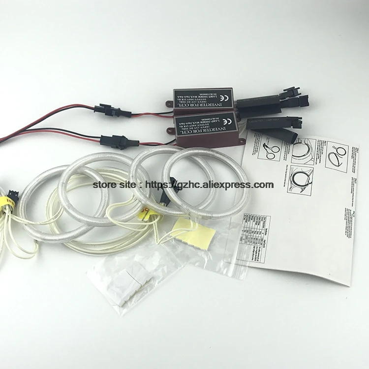 Ультраяркий Дневной светильник для Infiniti FX QX70 FX35 FX37 FX50 2009 2013 DRL CCFL ангельские глаза