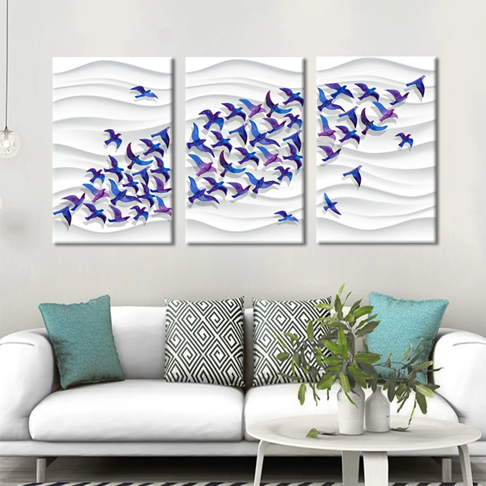 

Canvas Painting Birds Decorative Paintings For Bedroom Room Home Wall Art Posters And Prints Wall Pictures For Living Room