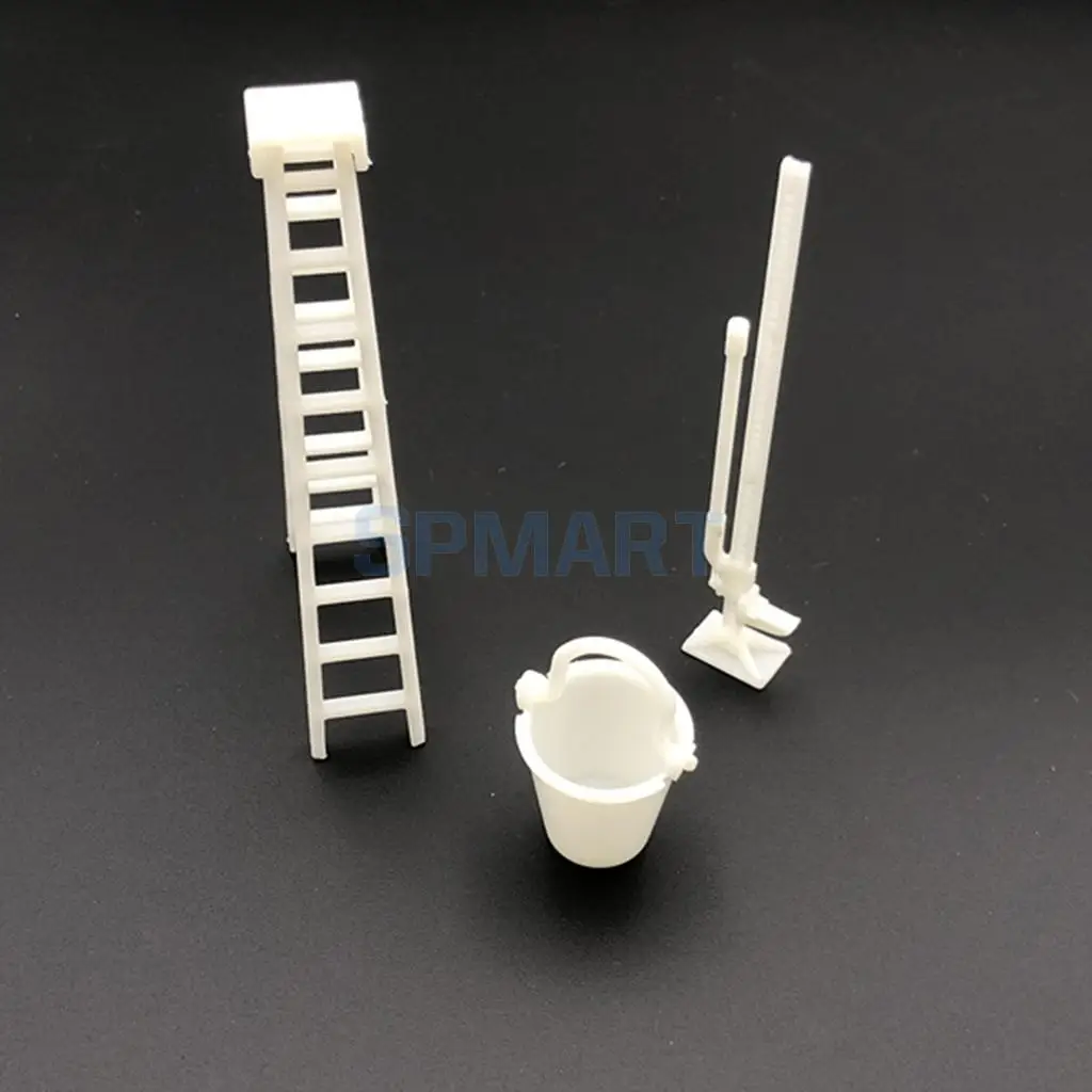 1/16 6WD 4WD 2 4G радиоуправляемая военная модель емкость для масла ведро лестница WPL Body