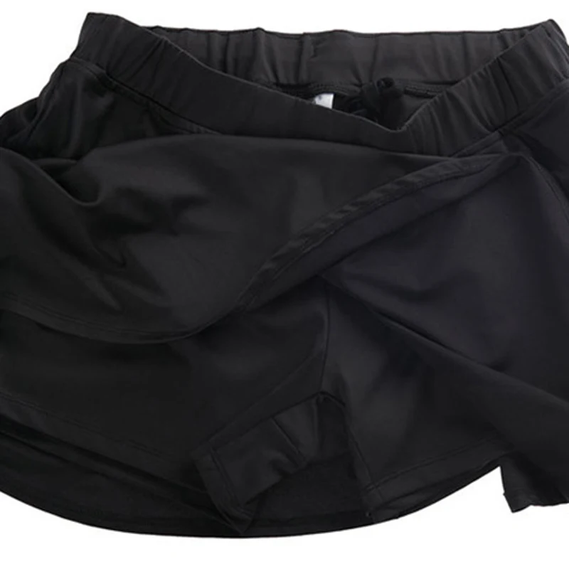 Li-Ning юбки для бадминтона из микрофибры Джерси спандекса Твердые дышащие